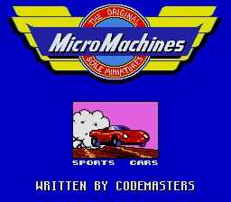 Pantallazo de Micro Machines para Sega Megadrive