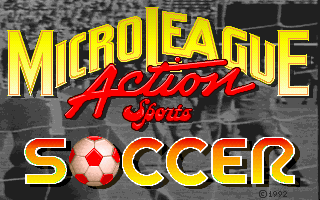 Pantallazo de MicroLeague Action Sports Soccer para PC