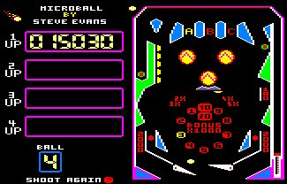 Pantallazo de Microball para Amstrad CPC