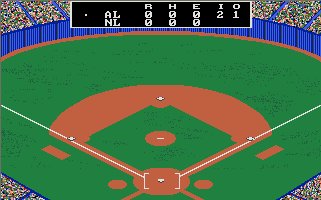 Pantallazo de Microleague Baseball para Atari ST