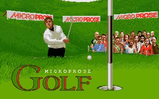 Pantallazo de Microprose Golf para Atari ST