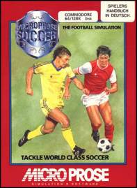 Caratula de Microprose Soccer para Commodore 64
