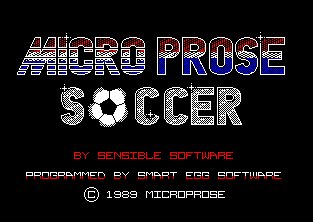 Pantallazo de Microprose Soccer para Amstrad CPC