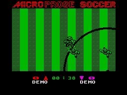 Pantallazo de Microprose Soccer para Spectrum