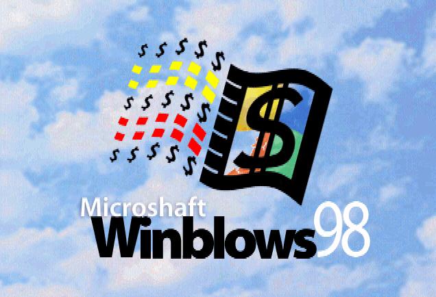 Pantallazo de Microshaft Winblows 98 para PC