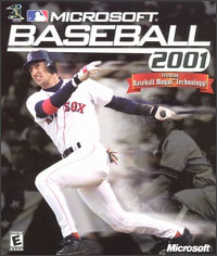 Caratula de Microsoft Baseball 2001 para PC