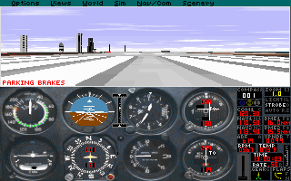 Pantallazo de Microsoft Flight Simulator 5.0 para PC