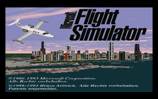 Pantallazo de Microsoft Flight Simulator 5.0 para PC