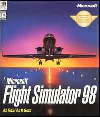Caratula de Microsoft Flight Simulator 98 para PC