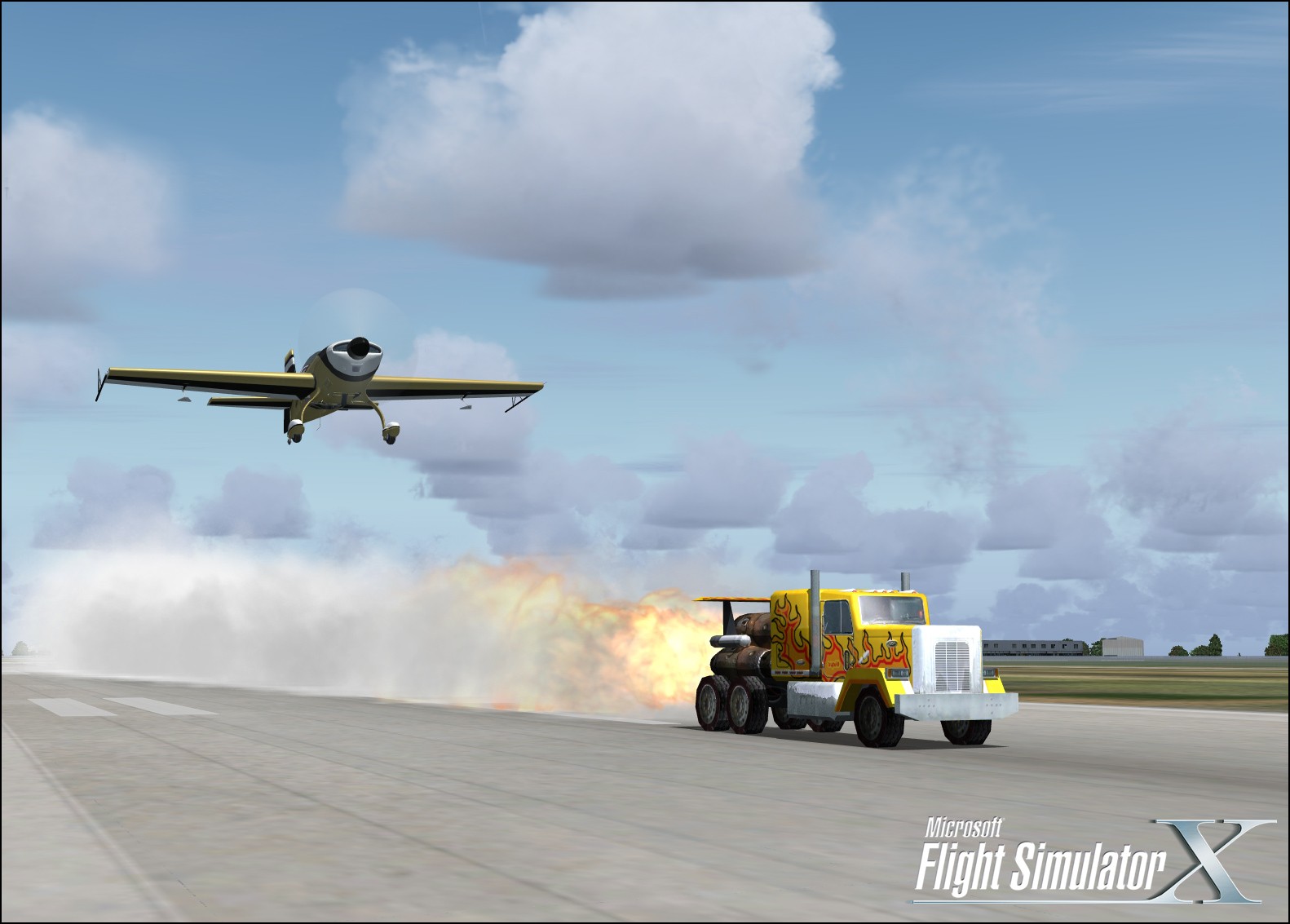 Pantallazo de Microsoft Flight Simulator X para PC