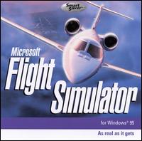 Caratula de Microsoft Flight Simulator for Windows 95: SmartSaver Series para PC