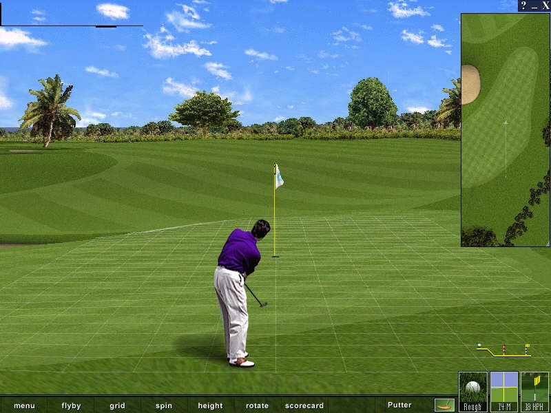Pantallazo de Microsoft Golf 1998 Edition para PC