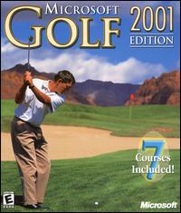 Caratula de Microsoft Golf 2001 Edition para PC