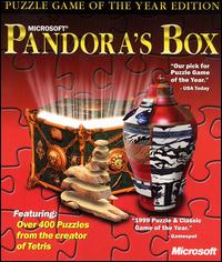 Caratula de Microsoft Pandora's Box: Puzzle Game of the Year Edition para PC