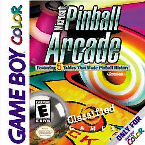 Caratula de Microsoft Pinball Arcade para Game Boy Color