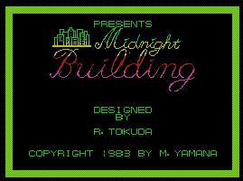 Pantallazo de Midnight Building para MSX