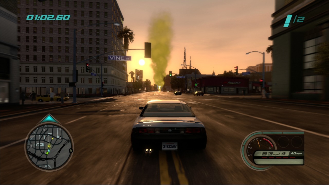 Pantallazo de Midnight Club: Los Angeles para Xbox 360