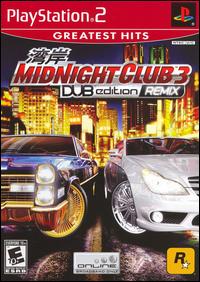 Caratula de Midnight Club 3: DUB Edition -- Remix [Greatest Hits] para PlayStation 2
