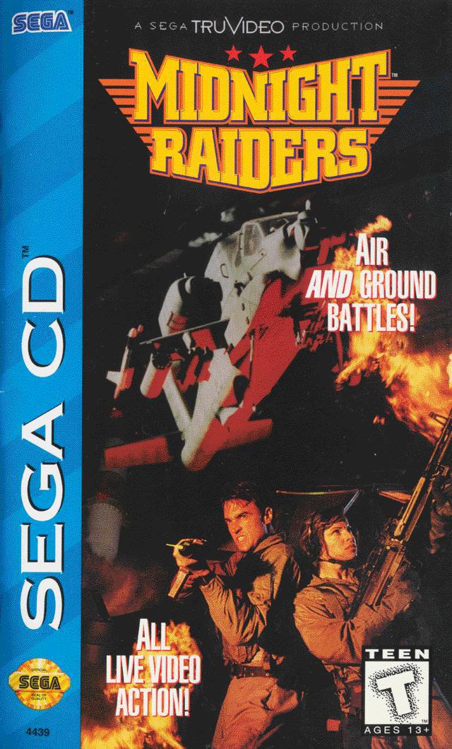 Caratula de Midnight Raiders para Sega CD