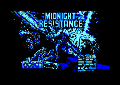 Pantallazo de Midnight Resistance para Amstrad CPC