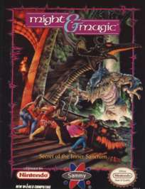 Caratula de Might & Magic: Secret of the Inner Sanctum para Nintendo (NES)