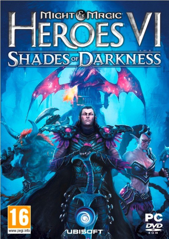 Caratula de Might & Magic Heroes VI: Shades of Darkness para PC