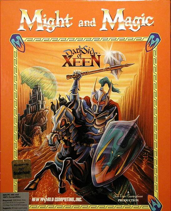 Caratula de Might and Magic: Darkside of Xeen para PC