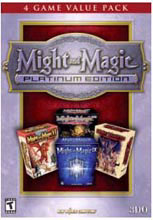 Caratula de Might and Magic: Platinum Edition para PC