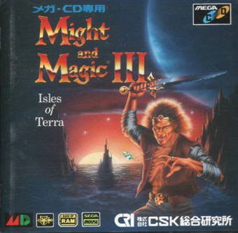 Caratula de Might and Magic III: Isles of Terra para Sega CD