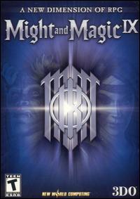 Caratula de Might and Magic IX para PC