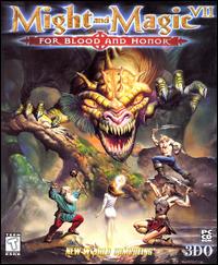 Caratula de Might and Magic VII: For Blood and Honor para PC