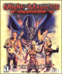 Caratula de Might and Magic VIII: Day of the Destroyer para PC