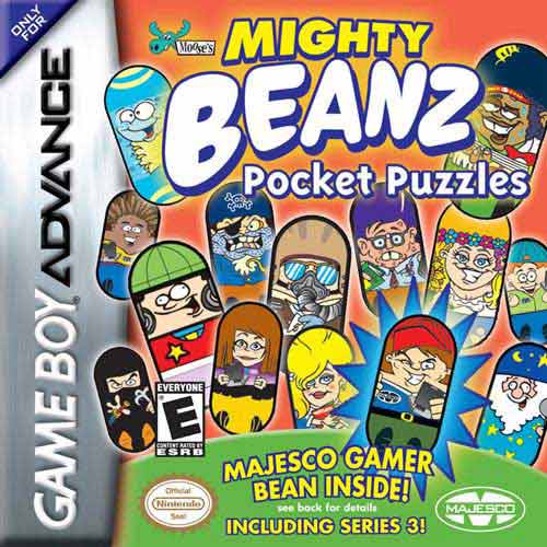 Caratula de Mighty Beanz Pocket Puzzles para Game Boy Advance