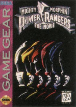 Caratula de Mighty Morphin Power Rangers: The Movie para Gamegear