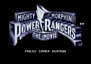 Pantallazo de Mighty Morphin Power Rangers: The Movie para Sega Megadrive