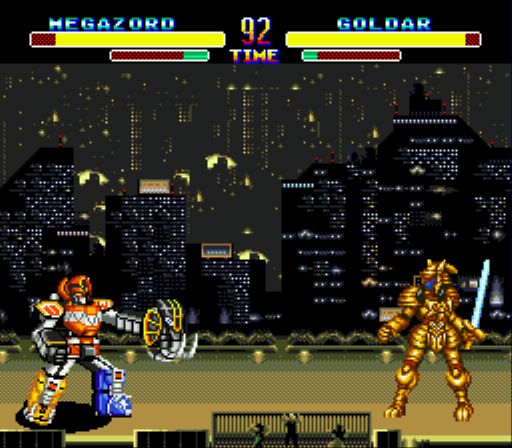 Pantallazo de Mighty Morphin Power Rangers para Sega Megadrive