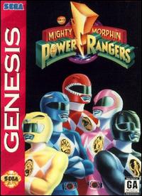 Caratula de Mighty Morphin Power Rangers para Sega Megadrive