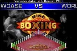 Pantallazo de Mike Tyson Boxing para Game Boy Advance