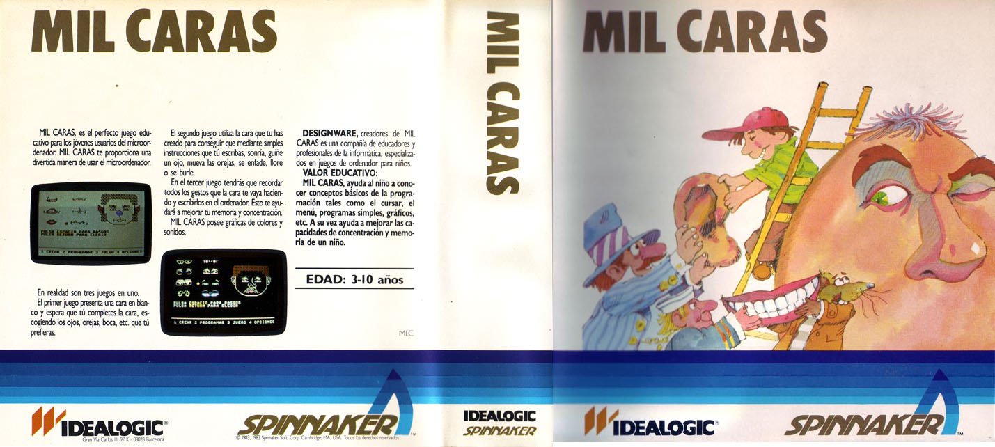 Caratula de Mil Caras para MSX