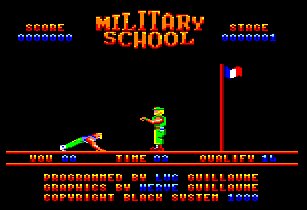Pantallazo de Military School para Amstrad CPC