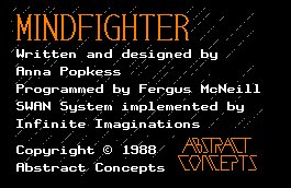 Pantallazo de Mindfighter para Amstrad CPC