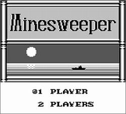 Pantallazo de Minesweeper para Game Boy