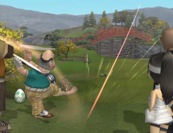 Pantallazo de Minna no Golf 4 (Japonés) para PlayStation 2