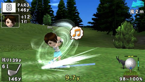 Pantallazo de Minna no Golf Portable (Japonés) para PSP