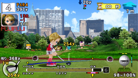 Pantallazo de Minna no Golf Portable 2 (Japonés) para PSP