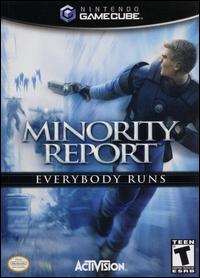 Caratula de Minority Report para GameCube