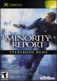 Caratula de Minority Report para Xbox