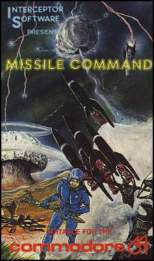 Caratula de Missile Command para Commodore 64