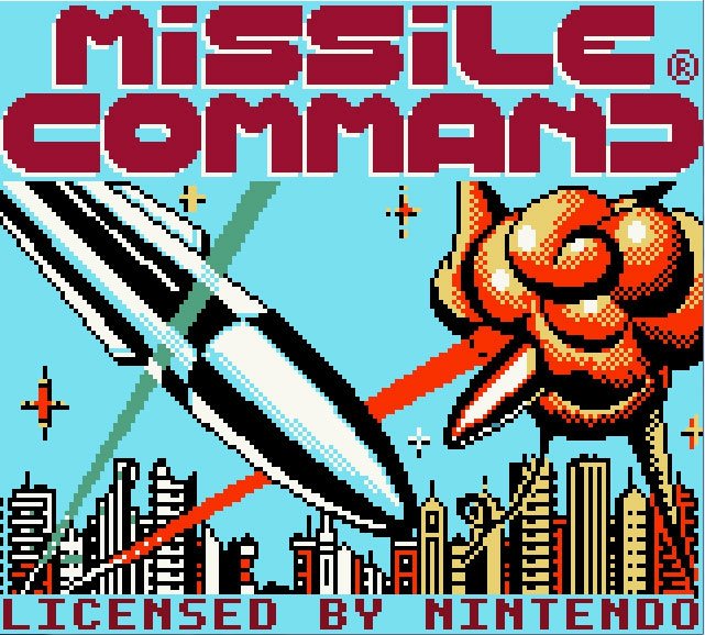 Pantallazo de Missile Command para Game Boy Color