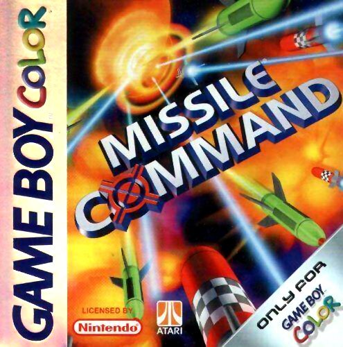 Caratula de Missile Command para Game Boy Color